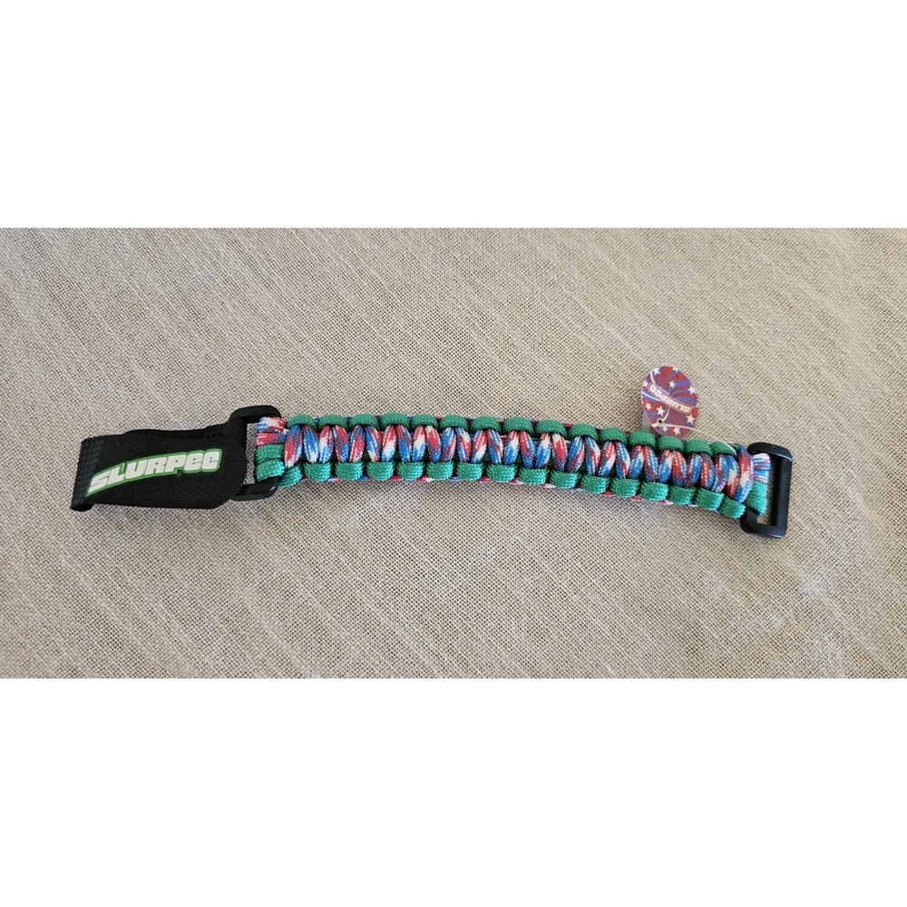 Paracord Slurpee Teal Multi Color Lot Of 15 Bracelet